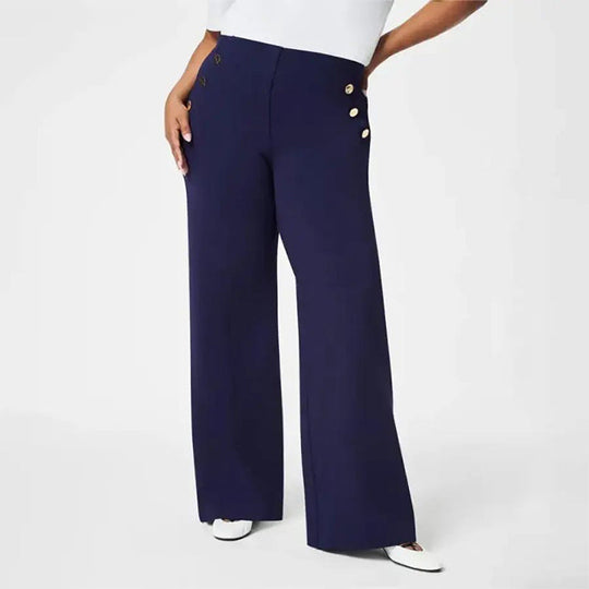 ✨ High-Waist Wide Leg Pants – Figure-Flattering, 3 Adjustable Lengths &amp; Super Stretch 🏃‍♀️