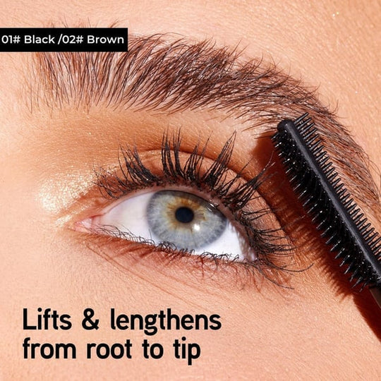 💖KAUFEN SIE 1 UND ERHALTEN SIE 2 GRATIS💖Zweifarbige Mascara in Schwarz und Braun für den perfekten Wimpern-Look