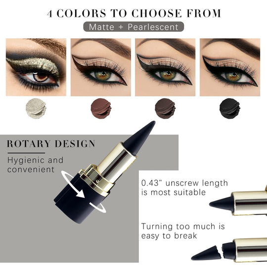 🌸Kaufen 1 Sie 1🌸💕Matter, schnell trocknender Eyeliner💕Befristetes Angebot: 50% Rabatt auf Bestellungen