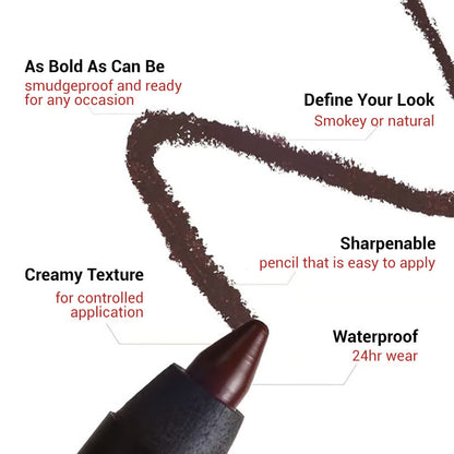 👁️ KAUFE 1, ERHALTE 1 GRATIS! 💜 Wasserfester & Langanhaltender Gel-Eyeliner – Wischfest, Präzise Linien & Intensive Farbe ✨