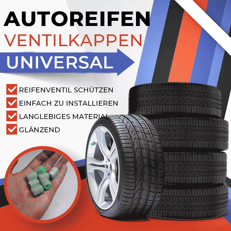 🔥 FÜR KURZE ZEIT 50% RABATT! 🚗 Reifenventilkappen (4er Pack) – Universell, Fluoreszierend &amp; Diebstahlgeschützt 🔒