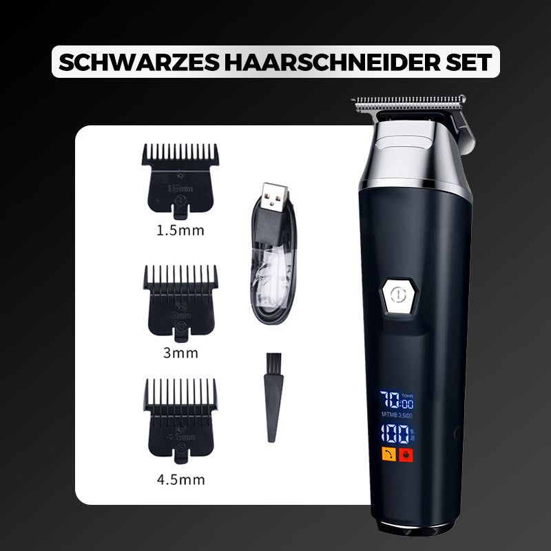 💎 50% RABATT! 💎 Hochleistungs-Haarschneidemaschine mit LED-Digitalanzeige – Präzision, Akku &amp; Profi-Qualität für Zuhause ✂️🔋