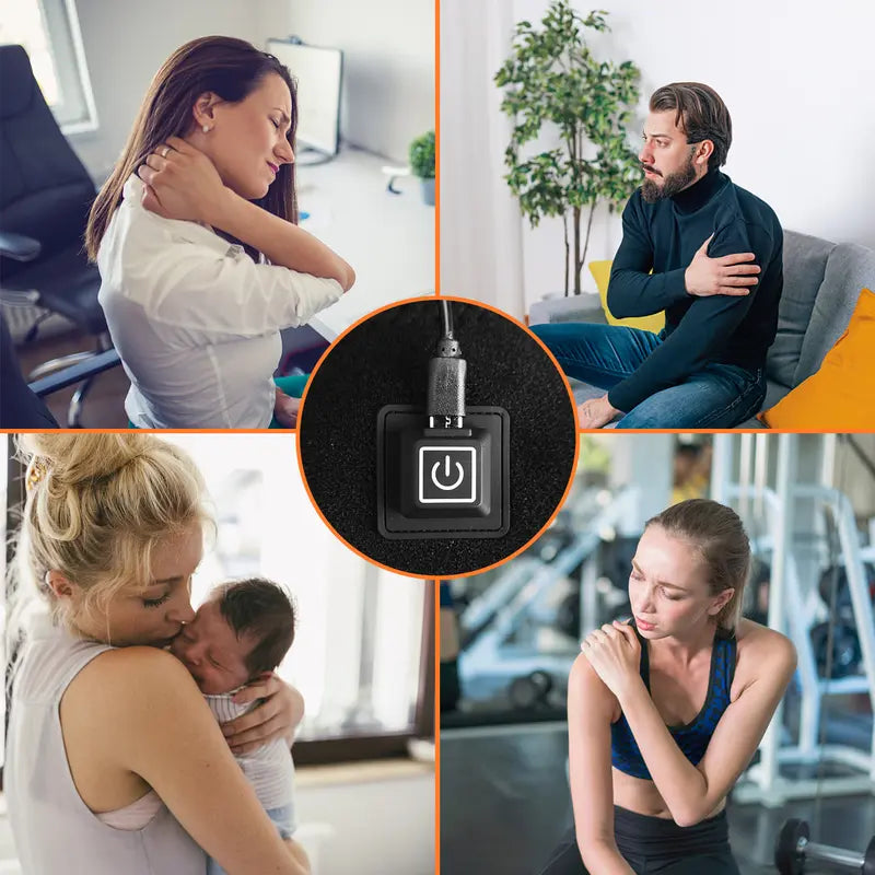 ⏰ TODAY ONLY - 50% OFF♨️Adjustable Heated Shoulder Support 💪 Fast Relief for Shoulder Pain, Soreness &amp; Recovery
