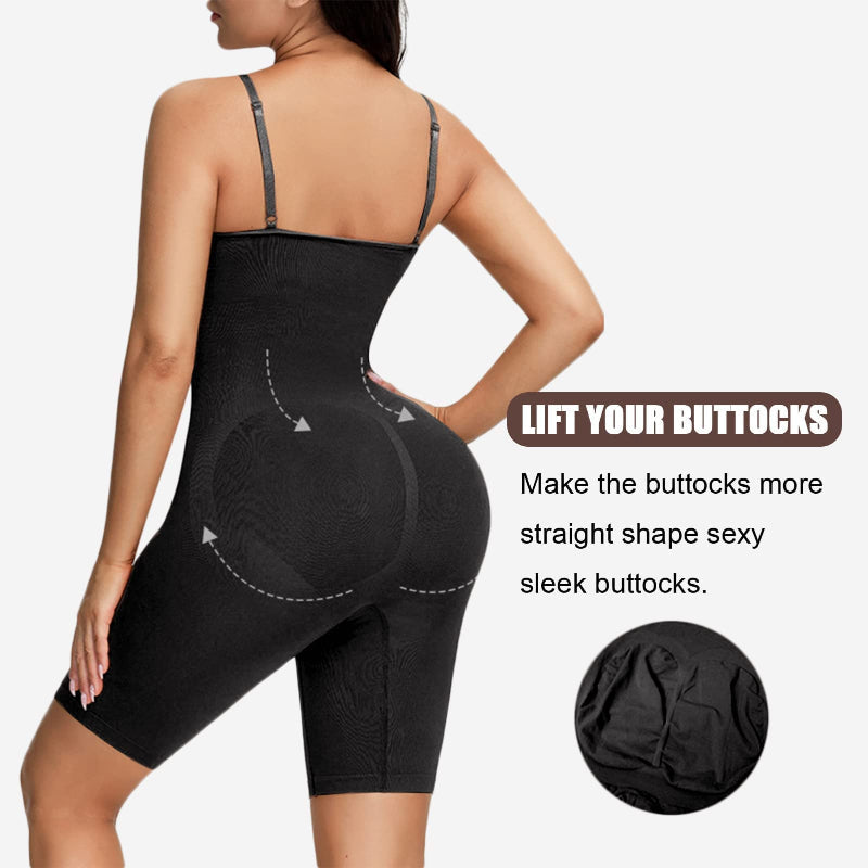 🔥GLÄTTENDER NAHTLOSER BODYSUIT(Offener Schritt)
