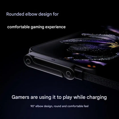 🎁 Weihnachts-Frühverkauf 🔥 2-in-1-Geflochtenes Schnellladekabel mit integriertem Handyhalter