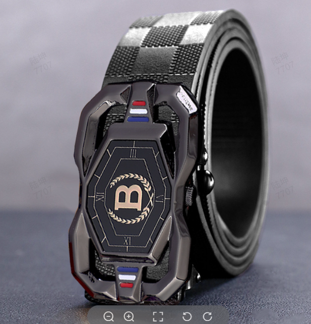 🐊Ledergürtel für Herren mit edlem Krokodilleder-Muster, mit automatischer Schnalle und aus Rindsleder gefertigt.