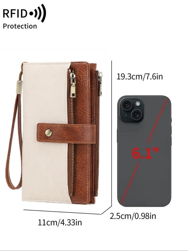 Women's RFID Blocking Leather Wallet