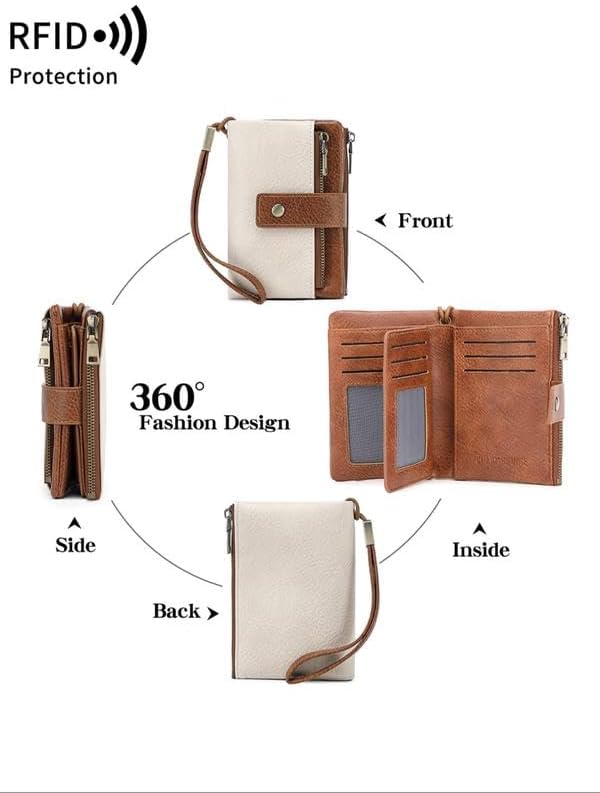 Women's RFID Blocking Leather Wallet