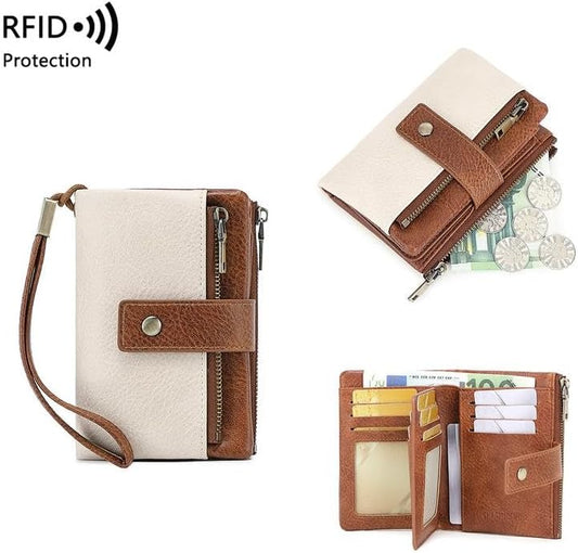 Women's RFID Blocking Leather Wallet