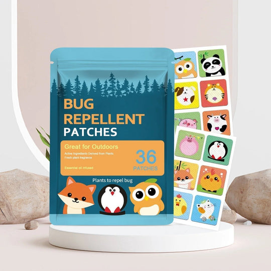 🥳2026 HOT SALE🥳💞50K+ SOLD!🏆🦟 50% OFF! Mosquito Repellent Patches – Waterproof &amp; sweatproof, natural ingredients. Cute designs, gentle on skin. Last day! 🌸✨