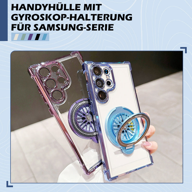 Handyhülle mit Gyroskop-Halterung für Samsung-Serie