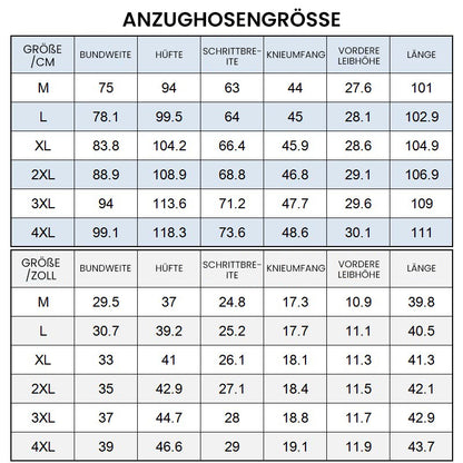 Atmungsaktiver 2-teiliger Anzug aus Leinen mit Sakko und Hose für Herren
