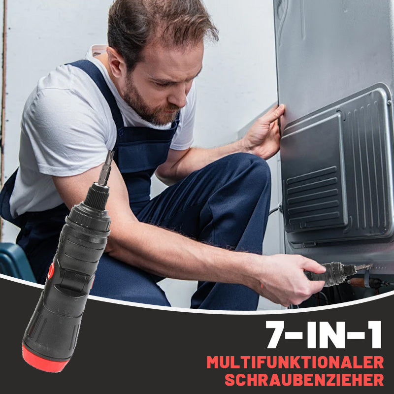 7-in-1 Multifunktionales Schraubenzieher-Set mit hoher Härte