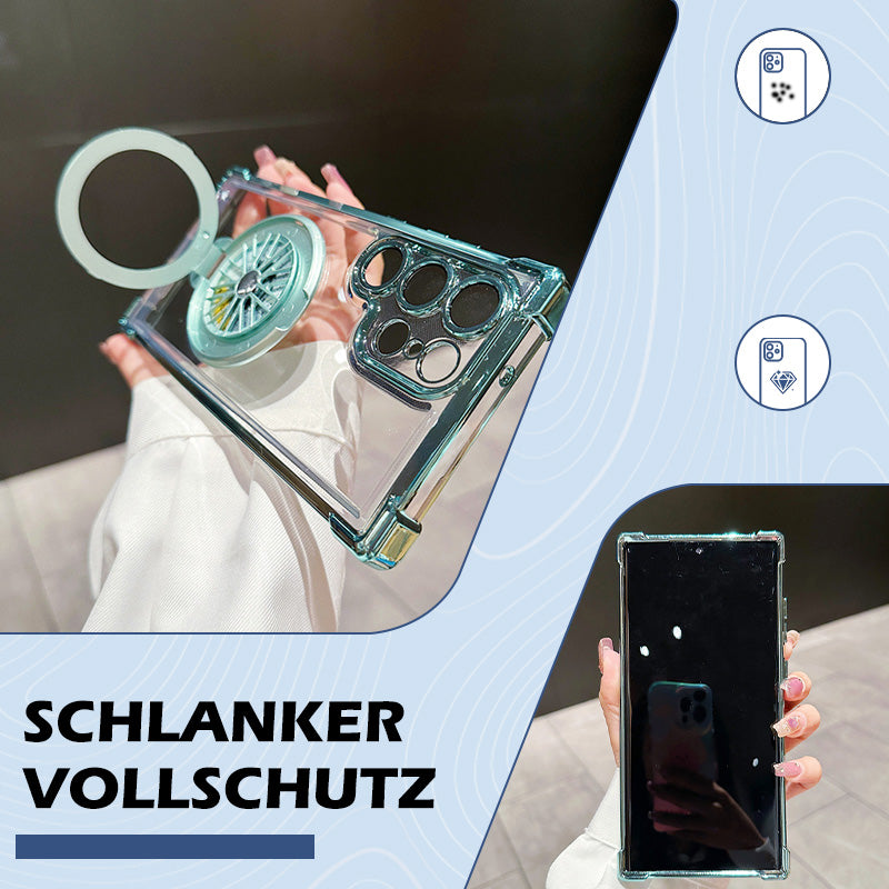 Handyhülle mit Gyroskop-Halterung für Samsung-Serie