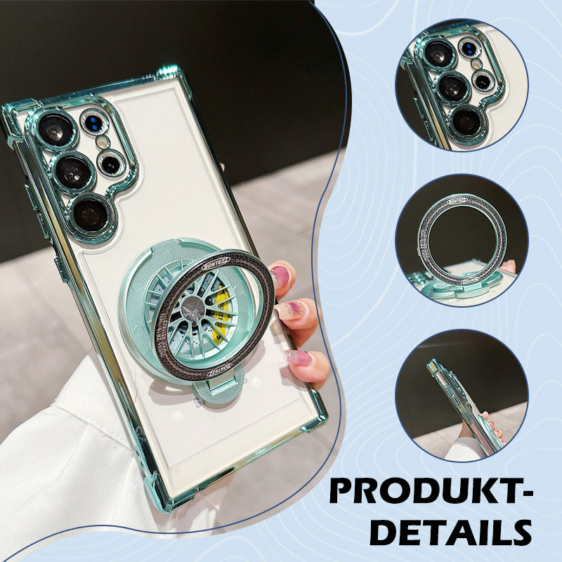 Handyhülle mit Gyroskop-Halterung für Samsung-Serie