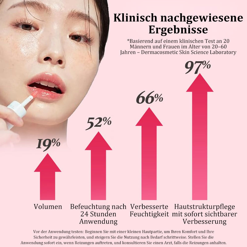 Feuchtigkeitsspendendes Lippenöl mit Glanz