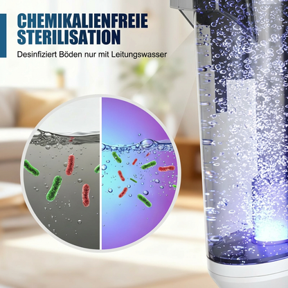 🧹 3-IN-1-NASS-TROCKENSAUGER – Saugen, Wischen &amp; Waschen in einem Schritt • Elektrolytische Sterilisierung • Automatische Selbstreinigung