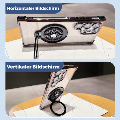 Handyhülle mit Gyroskop-Halterung für Samsung-Serie