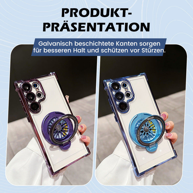 Handyhülle mit Gyroskop-Halterung für Samsung-Serie