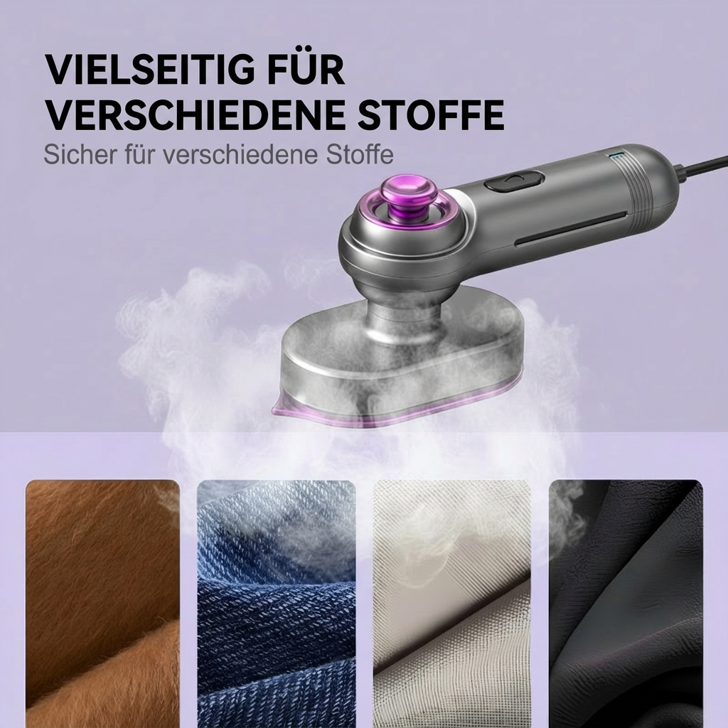 Tragbarer Hand-Dampfglätter für Kleidung