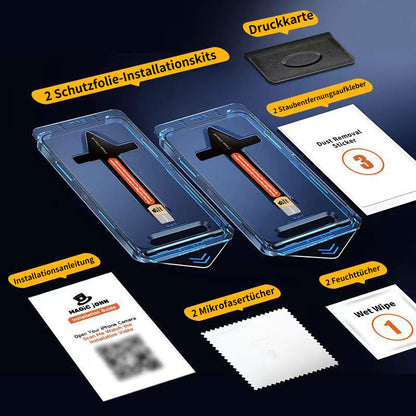 4K-HD/Sichtschutz Panzerglas-Displayschutzfolie mit automatischer Staubentfernungsfunktion für Samsung