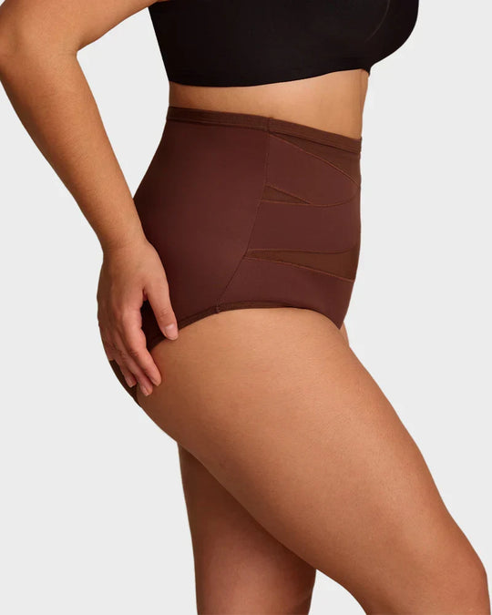 💖Last Day-Buy 1 Get 3 Packs💖Plus-Size High-Waist Cross Tummy Control Panties