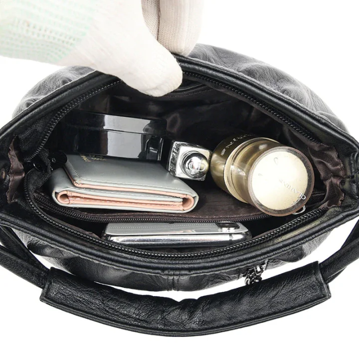 👜 60% RABATT! 💼 Damen Plissee-Handtasche – Weiches Material, Mehrere Tragemöglichkeiten & Stilsicher ✨