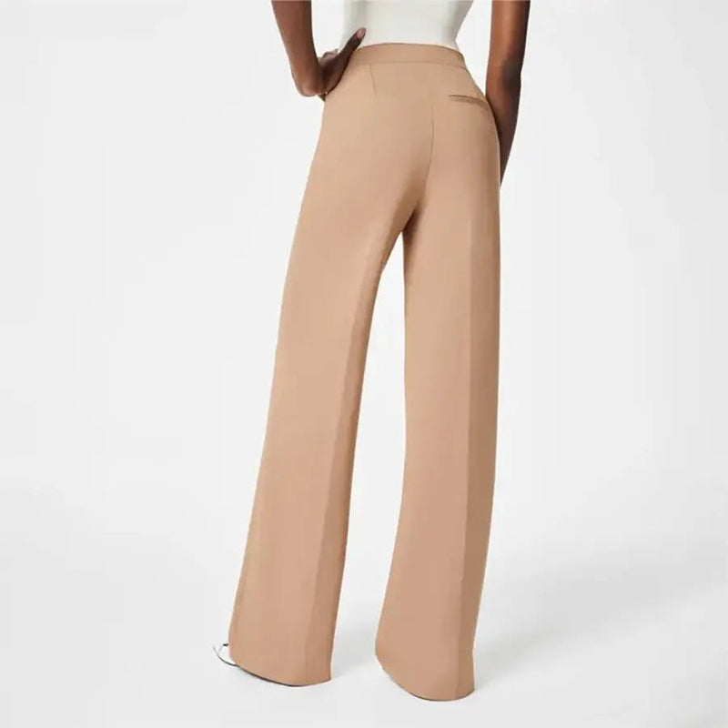 ✨ High-Waist Wide Leg Pants – Figure-Flattering, 3 Adjustable Lengths &amp; Super Stretch 🏃‍♀️