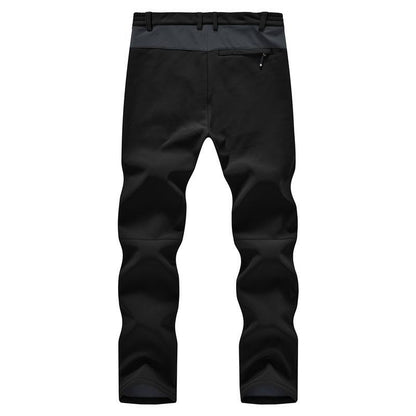 🏆LAST DAY SALE 50% OFF!!🔥Men's Waterproof Winter Trousers with Fleece Lining Cargo Pants