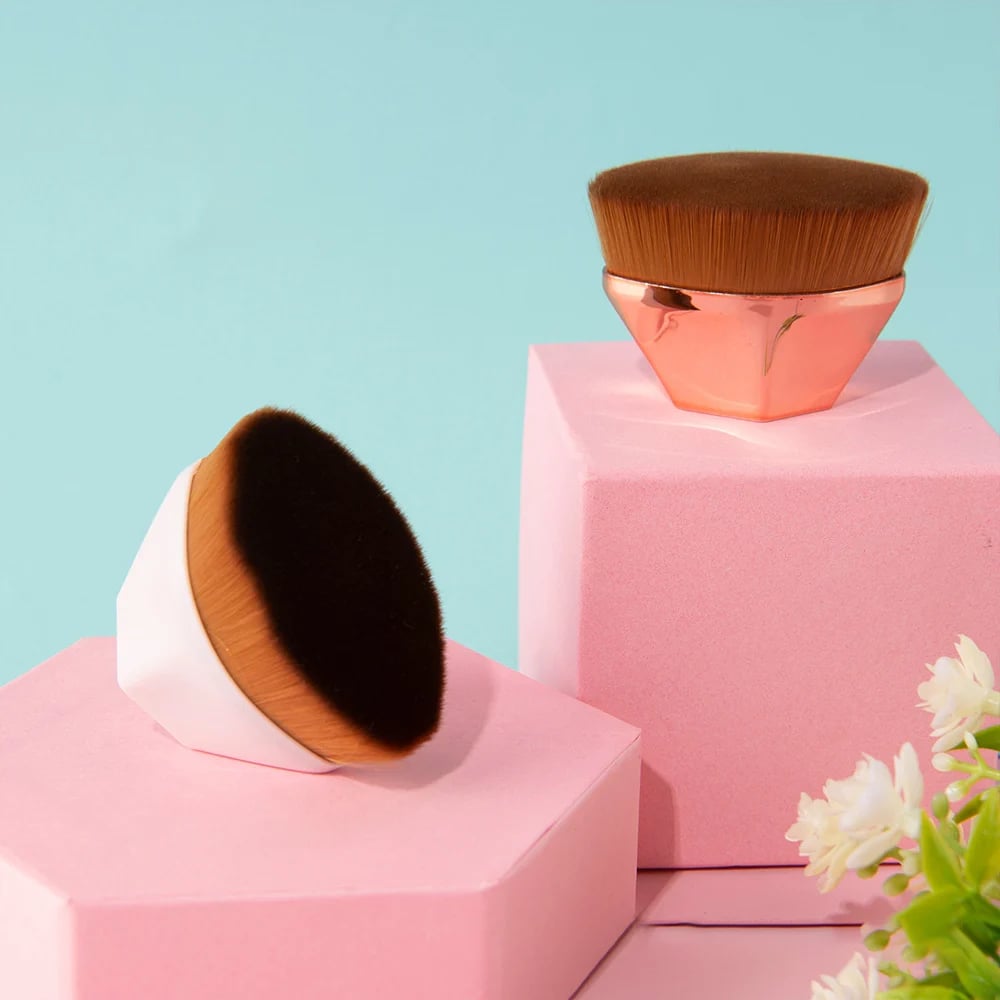 🔥Flacher Top-Make-up-Pinsel mit Bonus-Etui-20