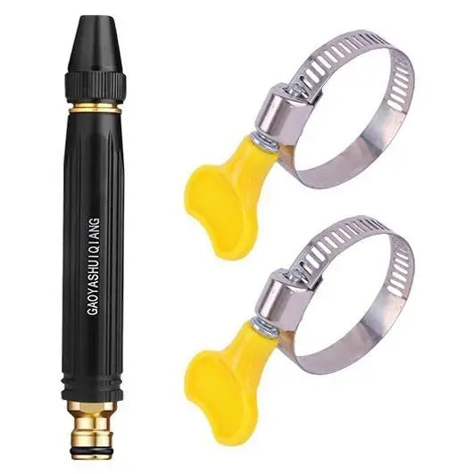 Home high-pressure car wash water gun with booster nozzle a must-have for watering plants and vegetables, and car washing.