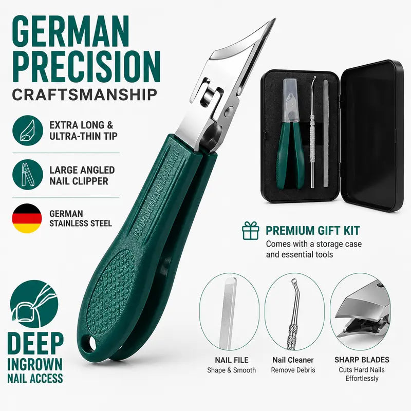 🔥50% OFF Today! Eagle Beak Nail Clippers ✨ Precision Angled Blade for Thick &amp; Ingrown Nails