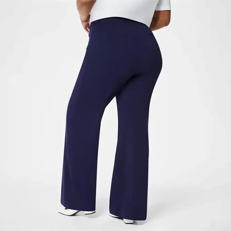 ✨ High-Waist Wide Leg Pants – Figure-Flattering, 3 Adjustable Lengths &amp; Super Stretch 🏃‍♀️