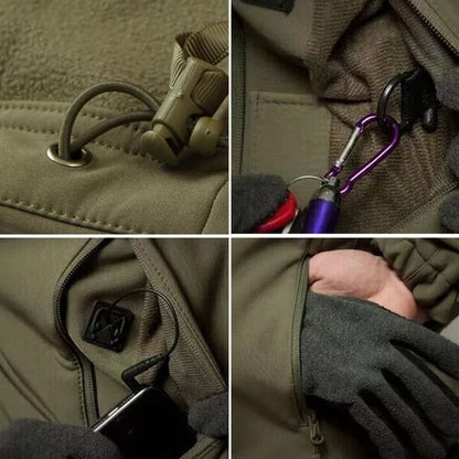 Outdoor-Jacke gegen Wind & Kälte – Wasserabweisend, winddicht & warm🌧️❄️