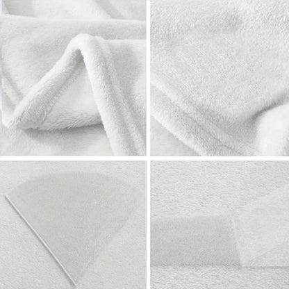 🎅Weihnachtsgeschenkidee 50% Rabatt🎁🦖Niedliche lächelnde Dinosaurier-Druck-Flanelldecke