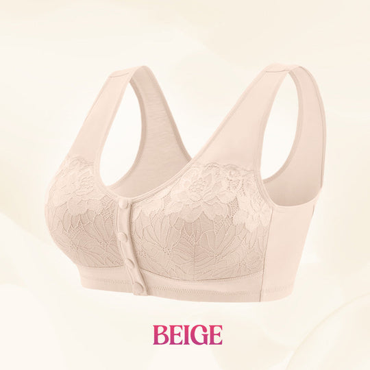 ⏳Limited-time 50% Off⏰Comfortable Wireless Shaping Front-Fasten Bra👙