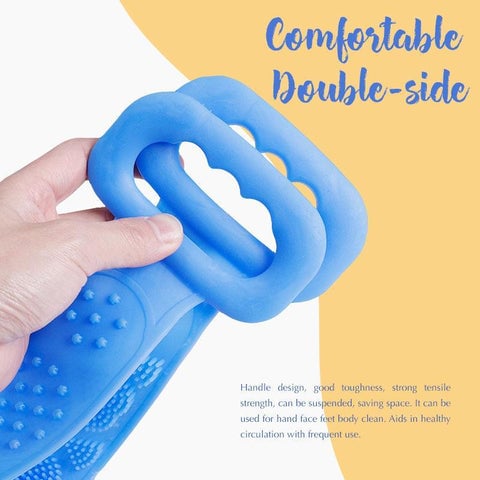 📢📢50% OFF TODAY !! ⏰🧼 Silicone Body Cleansing Brush ✨ Deep Clean, Gentle Exfoliation &amp; Smooth-Looking Skin