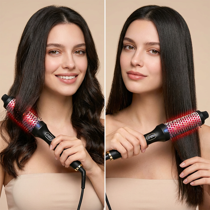 💇‍♀️ 2-in-1 Volumenkamm ✨ Voluminöses Haar in wenigen Minuten✨
