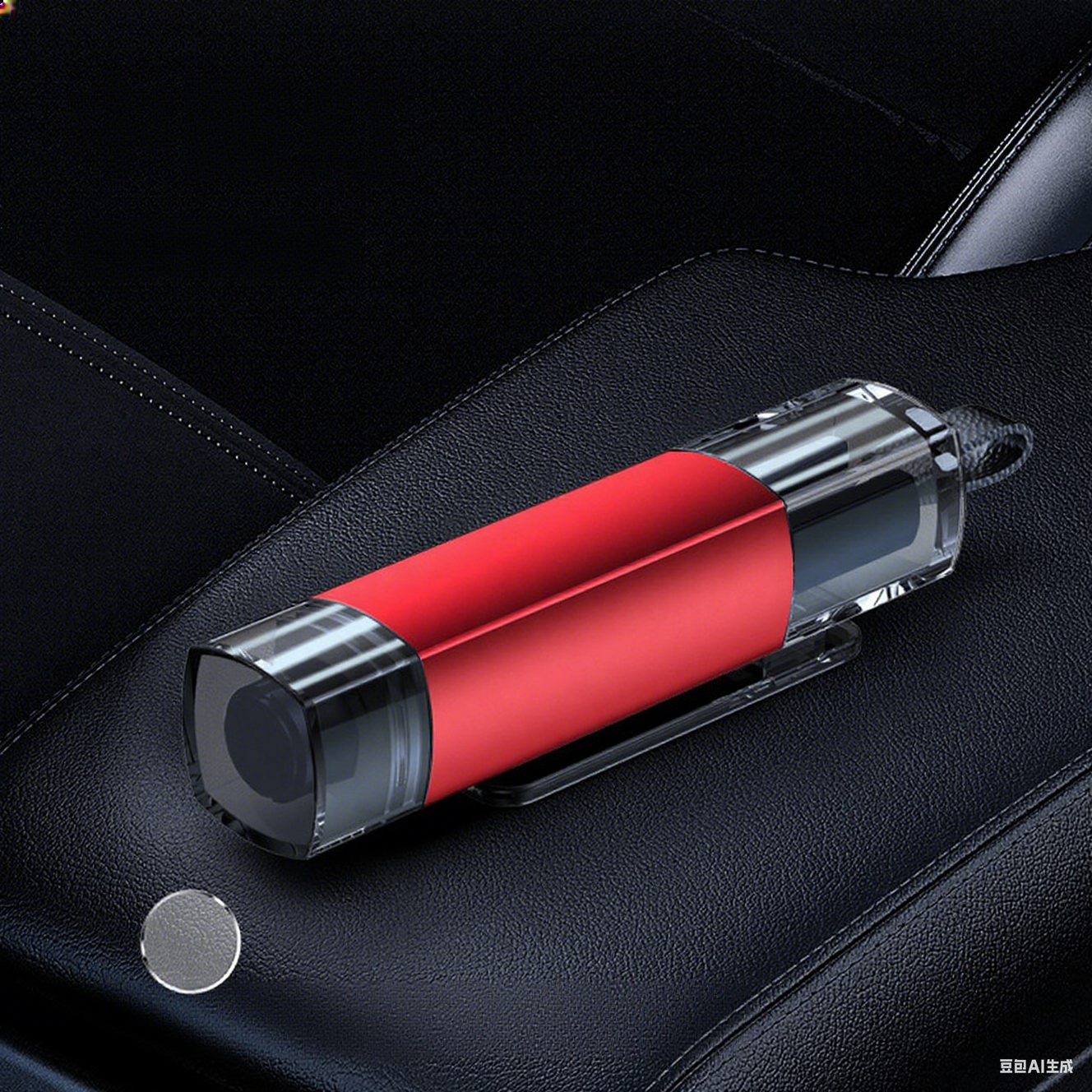 🚨Auto-Notfallhammer mit Gurtschneider | Wolfram-Spitze für Verbundglas | Kompakt (96mm) | Lebensrettend bei Unfällen (Überschlag/Wasser) | Deutsche Qualität