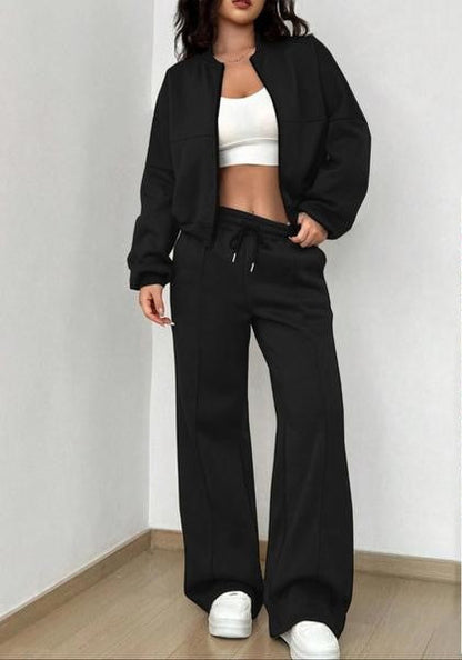 ✈️✈️Kostenloser Versand🎁Weihnachtsaktion🎅Damen-Zweiteiler im lockeren Schnitt