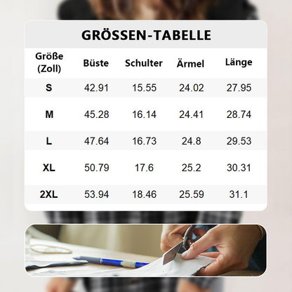 🔥Damen Herbst und Winter verdickter Flanell langärmelige karierte Kapuzenjacke