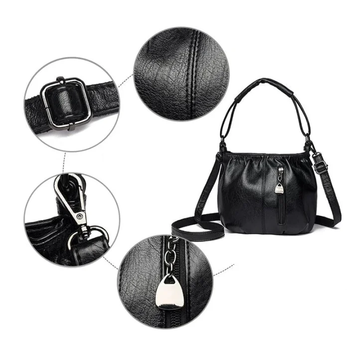 👜 60% RABATT! 💼 Damen Plissee-Handtasche – Weiches Material, Mehrere Tragemöglichkeiten & Stilsicher ✨