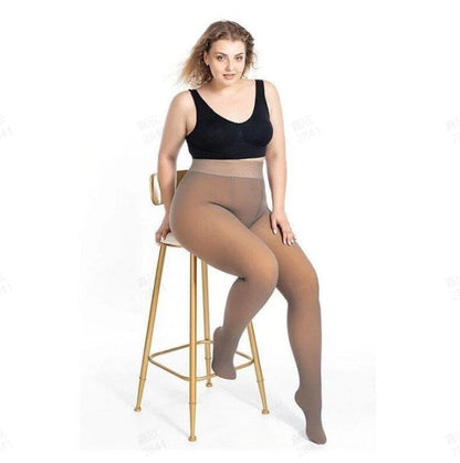 ❄️Heißer Verkauf 50 % Rabatt!!⚡Über 50.000 Stück verkauft!❄️Pile-Leggings mit einer Naht