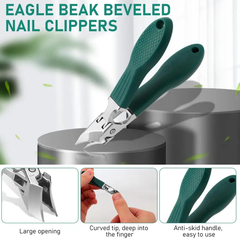 🔥50% OFF Today! Eagle Beak Nail Clippers ✨ Precision Angled Blade for Thick &amp; Ingrown Nails