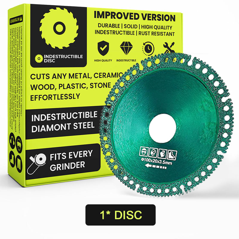 💎 【🔥Zeitlich begrenztes Angebot: Zwei zum Preis von einem】 – Diamant-Turbosägeblätter💎 Schneidet Fliesen, Marmor &amp; Metall in Sekunden – 100mm für Winkelschleifer, Hitzebeständig &amp; Präzise