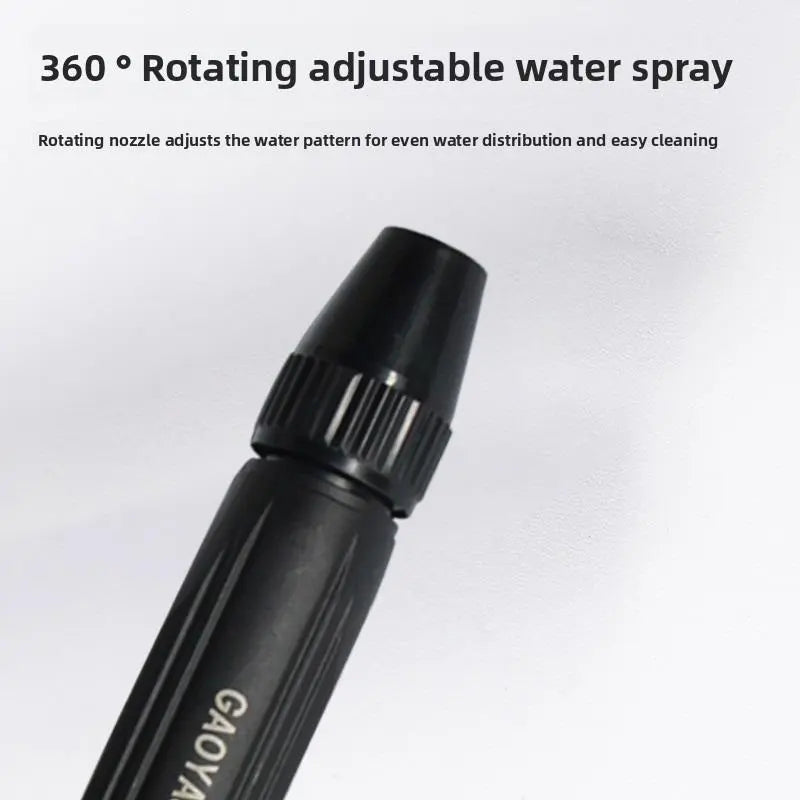 Home high-pressure car wash water gun with booster nozzle a must-have for watering plants and vegetables, and car washing.