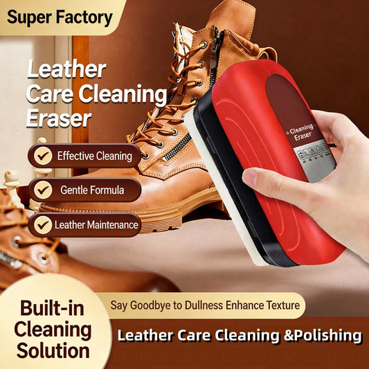 🧽 2 KAUFEN, 1 GRATIS! ✨ Lederöl-Pflegebürste – Repariert Kratzer, Reinigt & Pflegt Leder mühelos 🚗