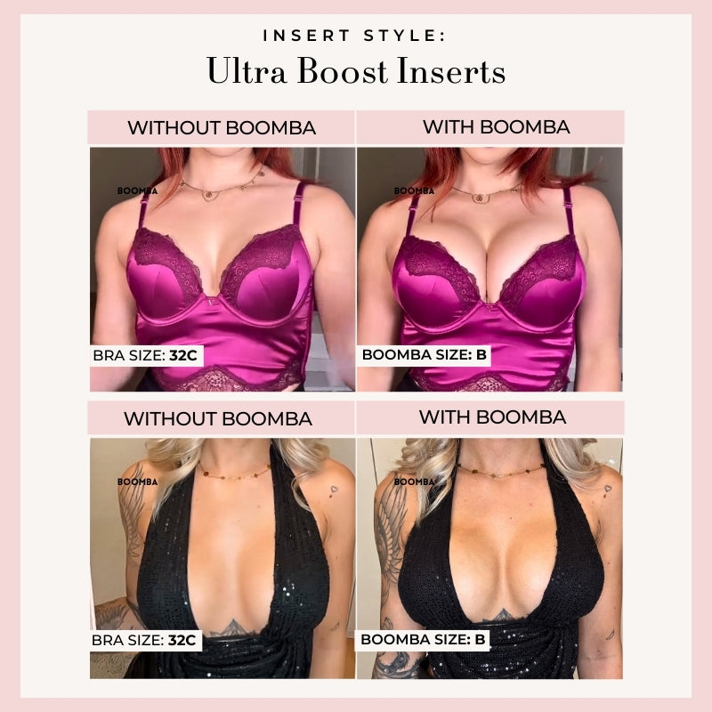 🔥 BUY 1 GET 1 FREE! ✨ Invisible Lift Bra Inserts 💖 Instant Lift, No Nipple Slips &amp; Perfect for Low-Cut Tops