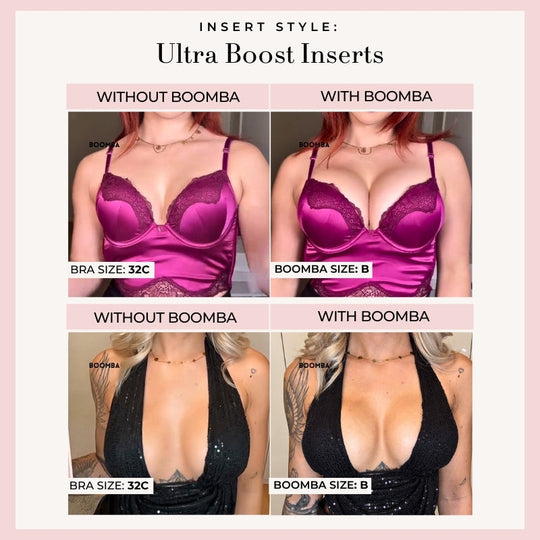 🔥 BUY 1 GET 1 FREE! ✨ Invisible Lift Bra Inserts 💖 Instant Lift, No Nipple Slips &amp; Perfect for Low-Cut Tops