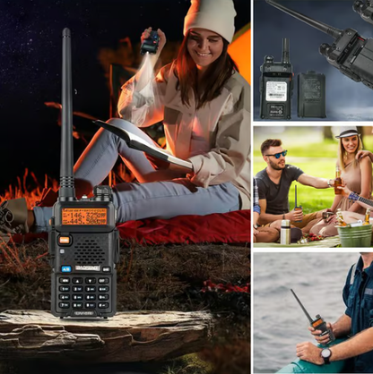 🔥Heißer Verkauf 50 % Rabatt🔥📡 UV-5R Amateurfunkgerät mit großer Reichweite UV5R Funkgerät Dualband Walkie